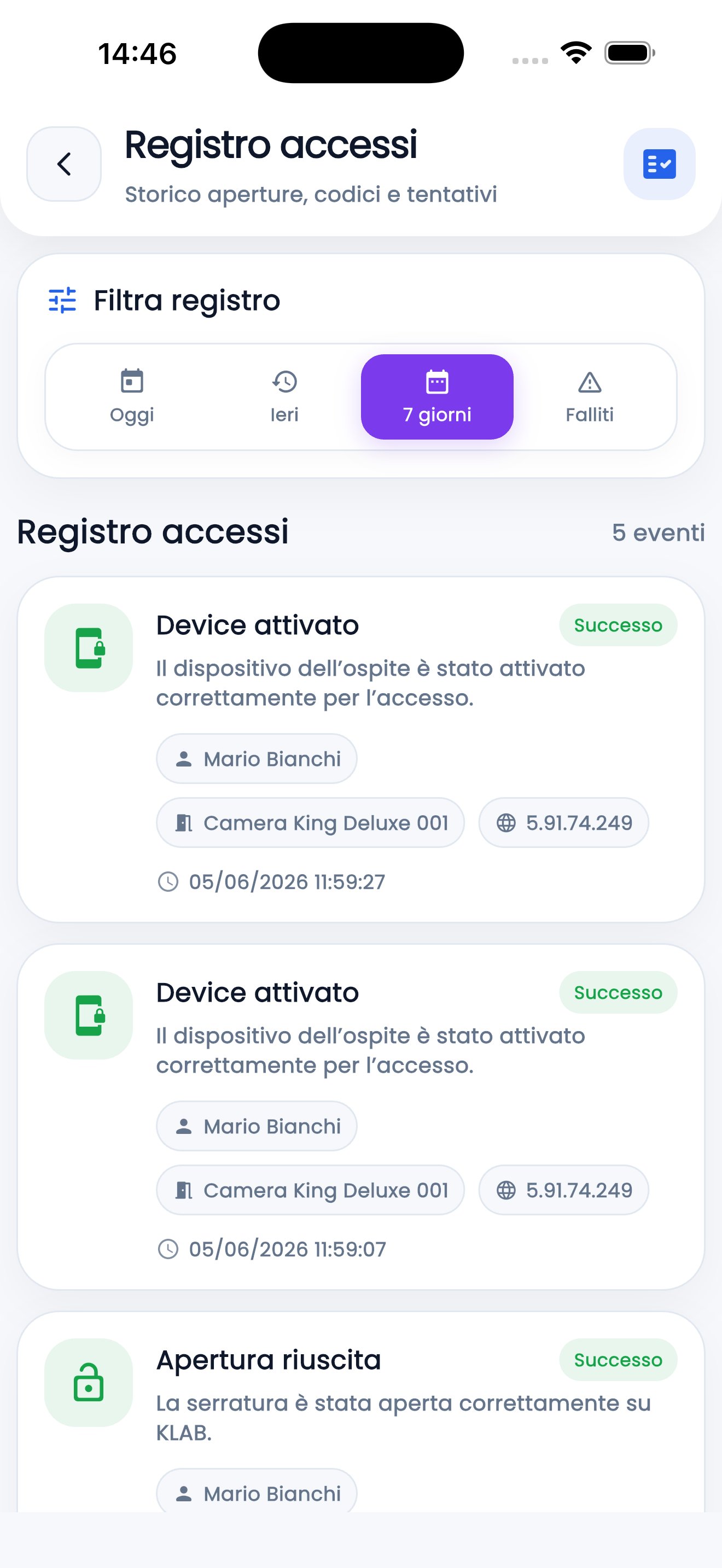 Accessi